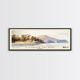 Fitzroy Island, Australia Watercolor Beach Print, Vacation Gift, Australia Wall Art, Beach Painting, Beach Decor, Beach Painting