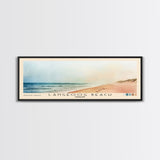 Langeoog Beach, Germany Watercolor Beach Print, Vacation Gift, Germany Wall Art, Beach Painting, Beach Decor, Beach Painting