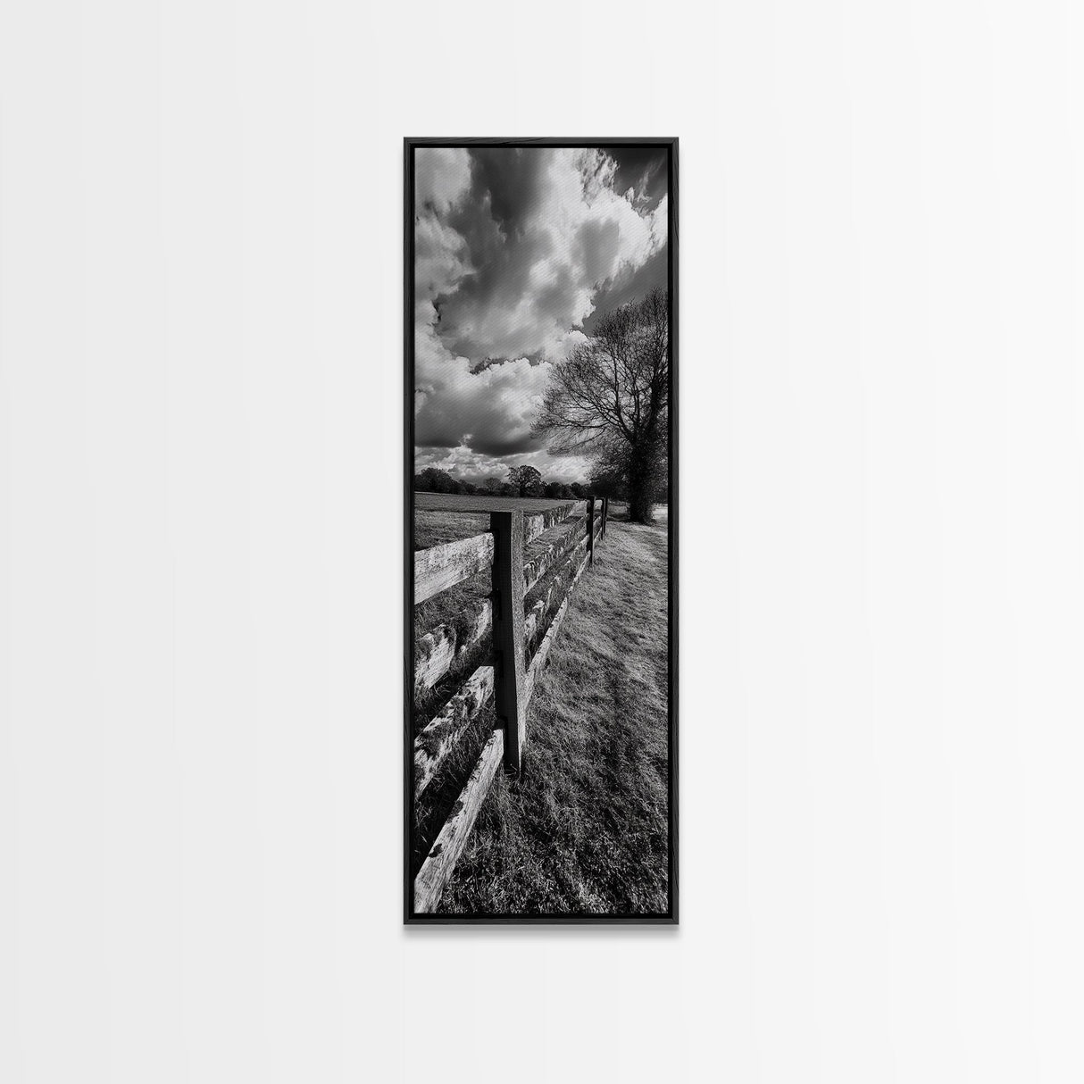 Desert Landscape Art, Canvas Print, Moody Southwest Wall Art, Joshua Tree Art, Extra Wide Art, Above Sofa Art, Rustic Home Decor