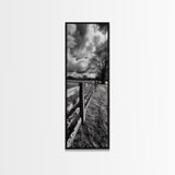 Desert Landscape Art, Canvas Print, Moody Southwest Wall Art, Joshua Tree Art, Extra Wide Art, Above Sofa Art, Rustic Home Decor
