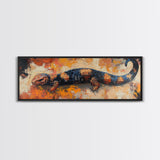Wabi Sabi Wall Art, Framed Canvas Print, Rustic Decor, Extra Wide Art, Moody Art, Living Room Art, Above Bed Art, Minimalist Painting