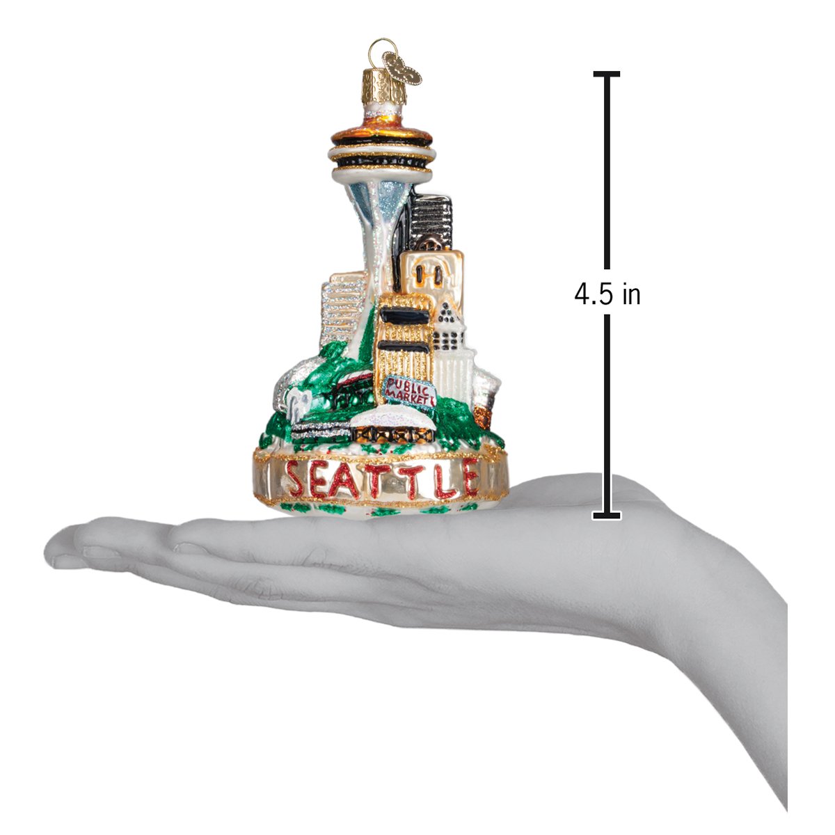 Seattle Skyline Ornament