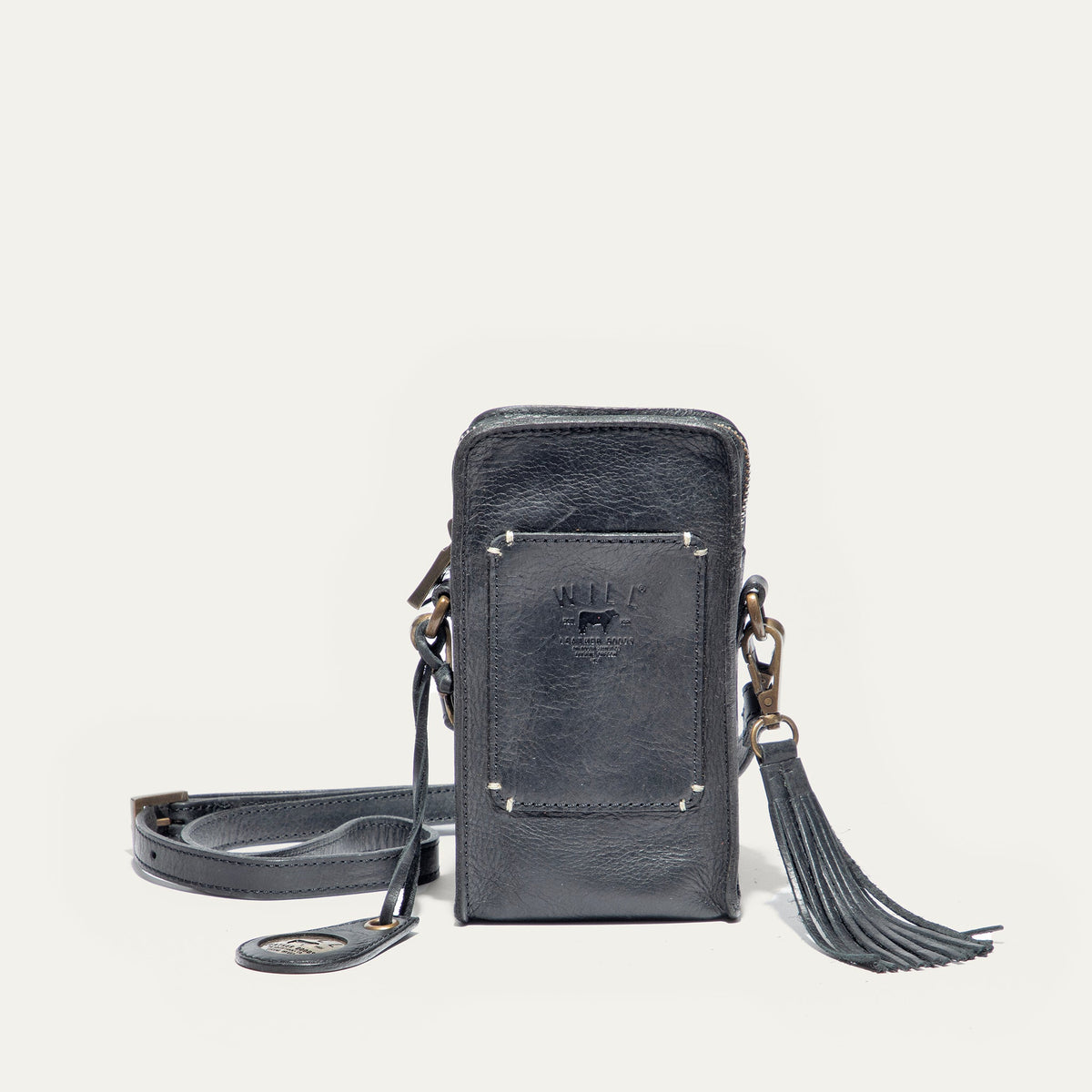 Signature Zip Phone Crossbody
