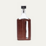 Glass Leather Flask 375Ml