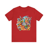 "I Travel for The Food" full color T-shirt