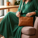 Zip Pouch Medium W/ Crossbody