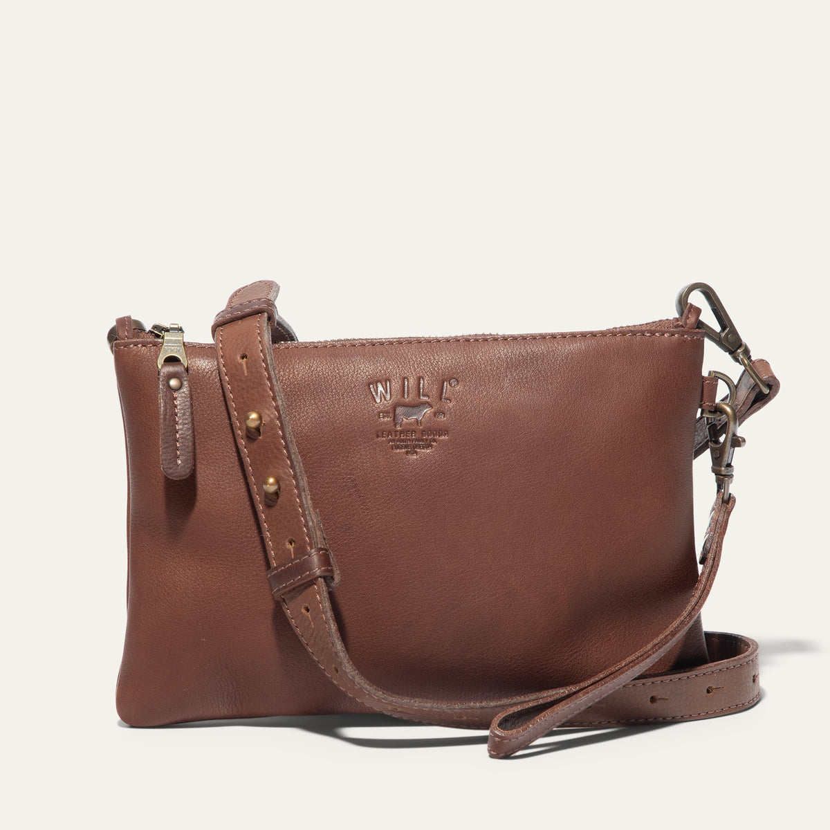 Zip Pouch Medium W/ Crossbody