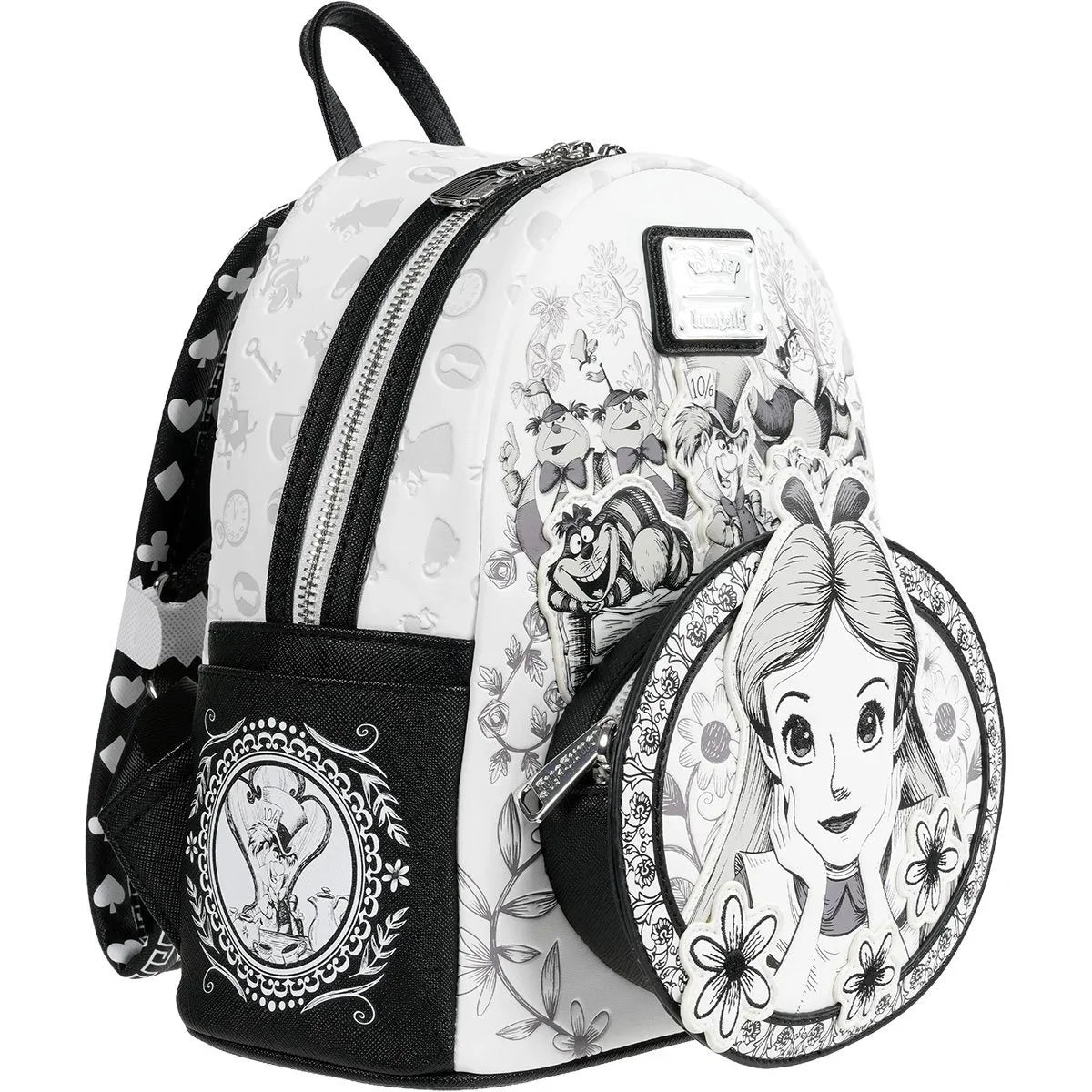 Loungefly Alice in Wonderland Sketch Mini Backpack