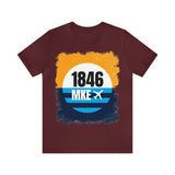 MKE - 1846 - Airport Travel Shirt - Milwaukee Peoples Flag