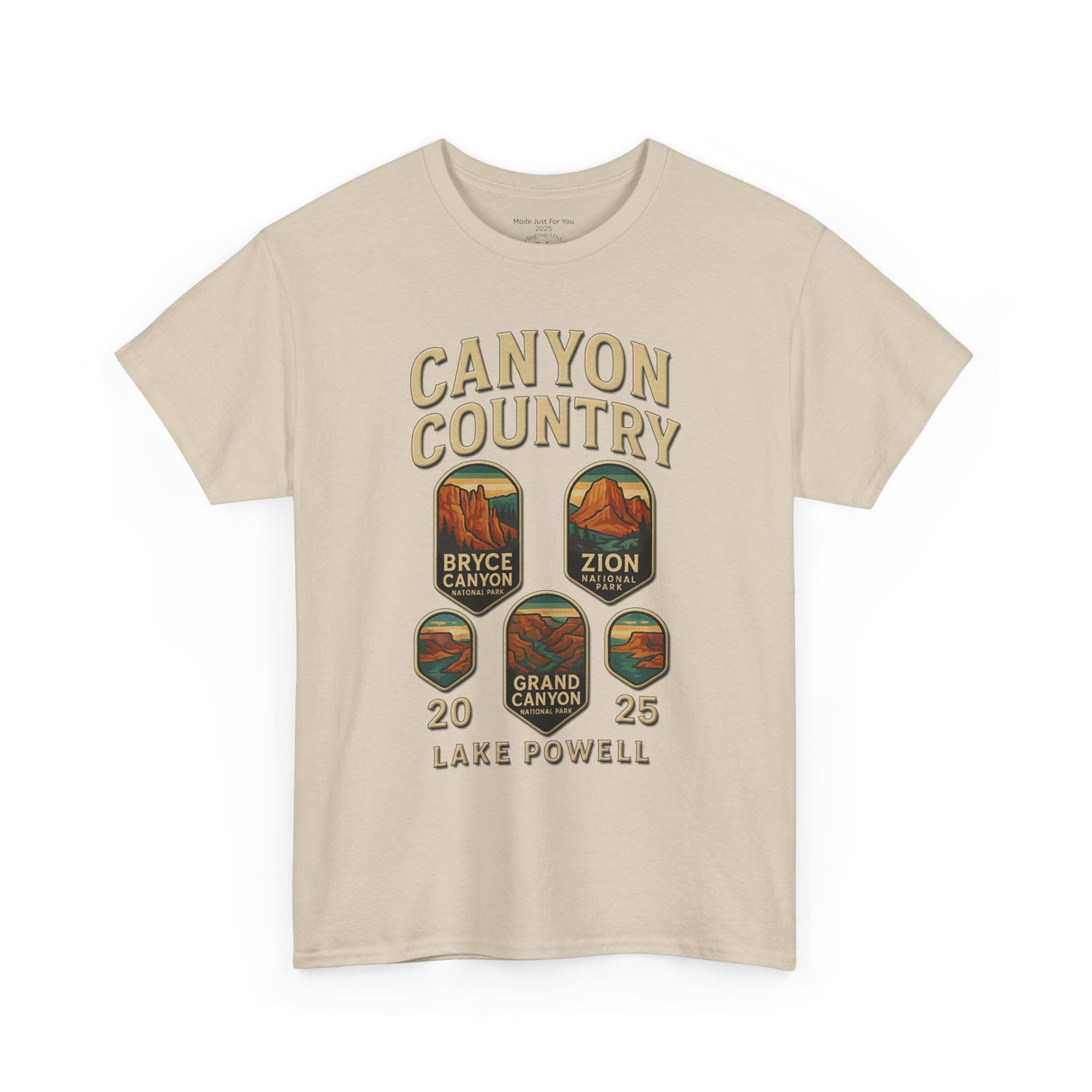 2025 Canyon Country Trip T-Shirt, Adventure T-Shirt, National Park Shirt, Travel Souvenir Gift, Retro Tour Shirt, Hiking Apparel, Unisex Cotton Top