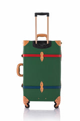 SarahFace Spinner Suitcase - Green/Pearl's