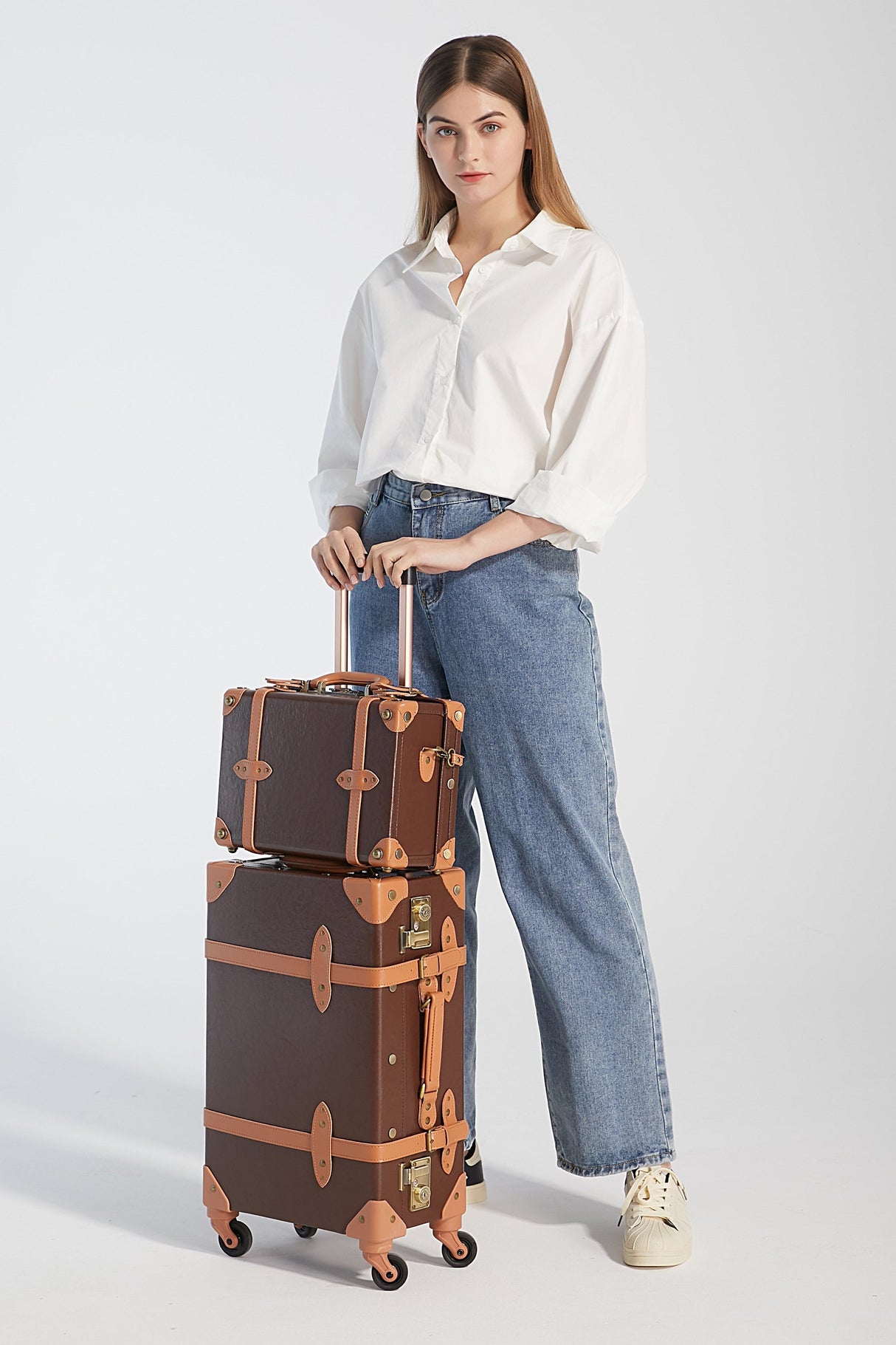 Minimalism Carry-on Set - Train Case
