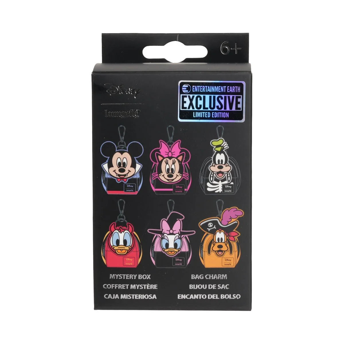 Loungefly Mickey & Friends Halloween Mystery Blind Box Mini Backpack Charm Keychain