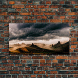 Arizona landscape canvas print, Western theme art, Wild West art
