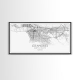 Los Angeles City Map, California Map, Map Art, Modern Art, Wall Art, Canvas Art, Tiny House Décor, Rustic Wall Art, Wanderlust Gift, Prints