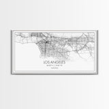 Los Angeles City Map, California Map, Map Art, Modern Art, Wall Art, Canvas Art, Tiny House Décor, Rustic Wall Art, Wanderlust Gift, Prints