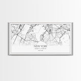 New York City Map, New York Art, Map Art, Minimalist Wall Art, Wall Art, Canvas Art, Bar Cart Wall Art, Teen Room Décor, Best Gifts For Her