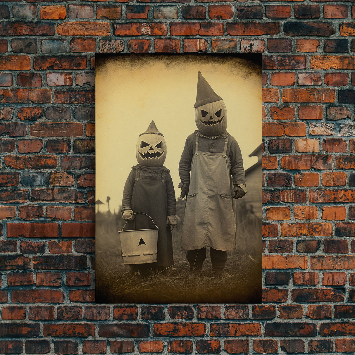 Horror Decor, Spooky Room Decor, Spooky Halloween, Dark Wall Art, Occult Art, Canvas Print, Wall Art, Vertical Print, Home Decor, Wall Decor