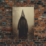 Horror Art Print, Dark Art Print, Witch Wall Decor, Gothic Wall Decor, Canvas Print, Wall Art, Vertical Print, Home Decor, Wall Decor