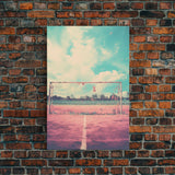 Soccer Wall Art, Soccer Coach Gift, Canvas Print, Wall Hanging, Portrait Art, Living Room Prints, Entryway Prints, Trendy Wall Art, RV Decor