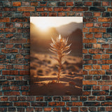Giant Andersonia, Desert Art, Plant Art, Canvas Print, Wall Hanging, Portrait Art, Business Gift, College Dorm Decor, Minimalist Prints