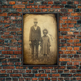 Skeleton Wall Art, Dark Art, Horror Decor, Weird Art Print, Creepy Wall Art, Canvas Print, Wall Art, Vertical Print, Home Decor, Wall Decor