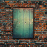 Locker Decor, Rustic Wall Decor, Minimalist Wall Art, Canvas Print, Wall Hanging, Portrait Art, Trendy Wall Art, Modern Prints, Room Decor