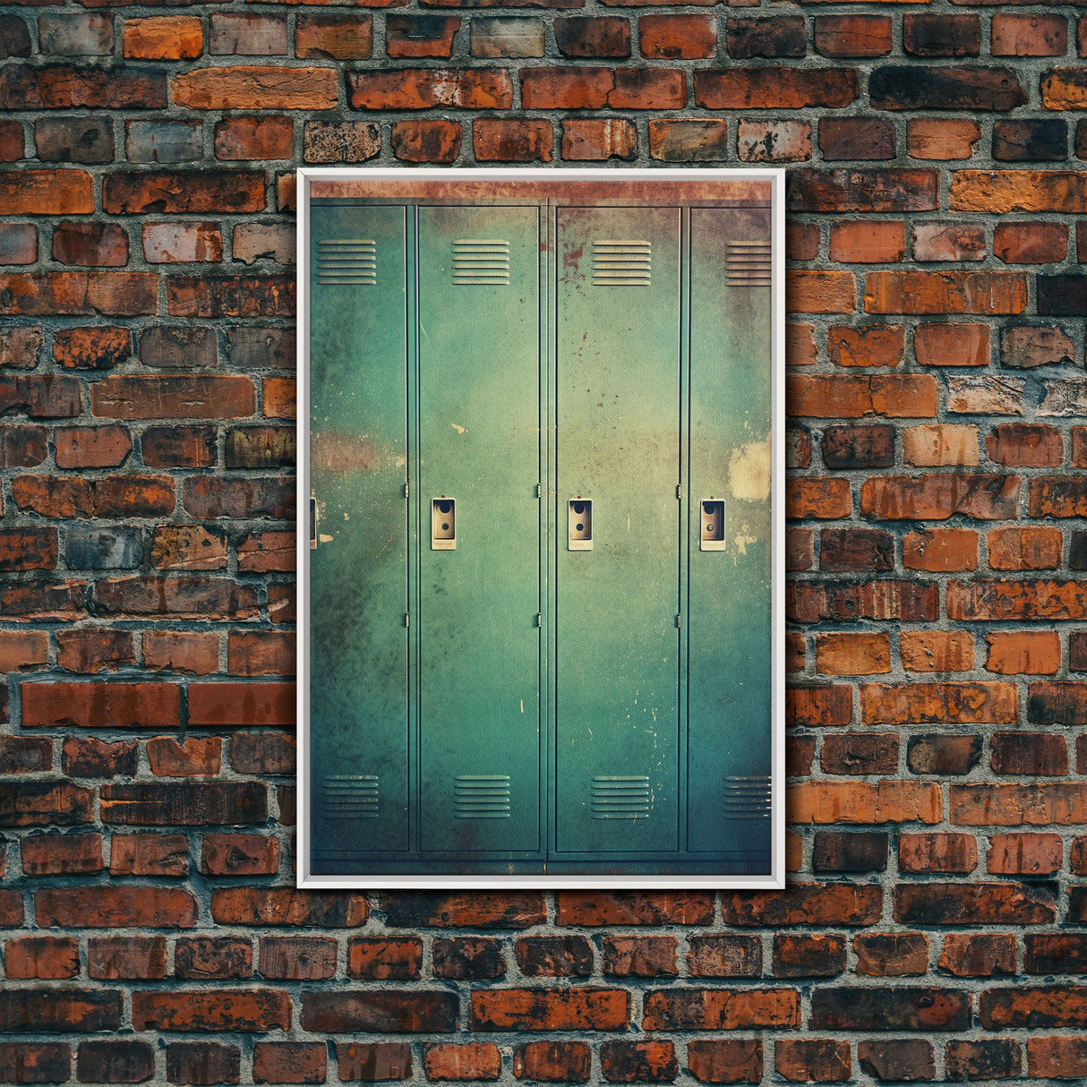 Locker Decor, Rustic Wall Decor, Minimalist Wall Art, Canvas Print, Wall Hanging, Portrait Art, Trendy Wall Art, Modern Prints, Room Decor