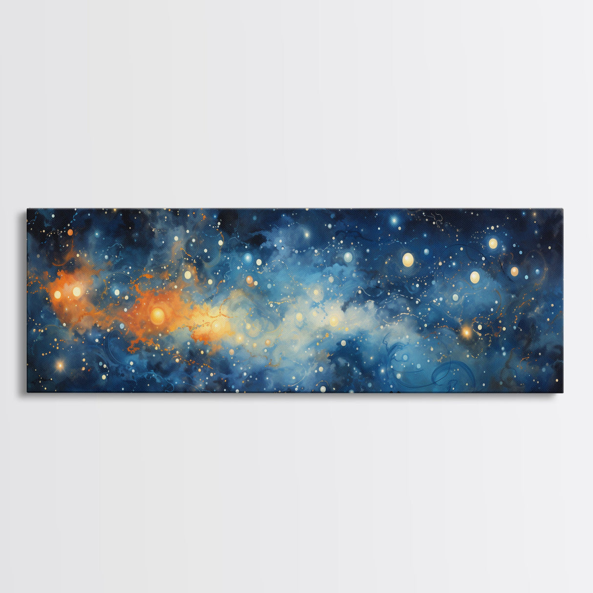 Framed Canvas Print Of The Universe, Space Exploration, Galaxy Print, Astronomical Gift, Room Decor, FREE SHIPPING