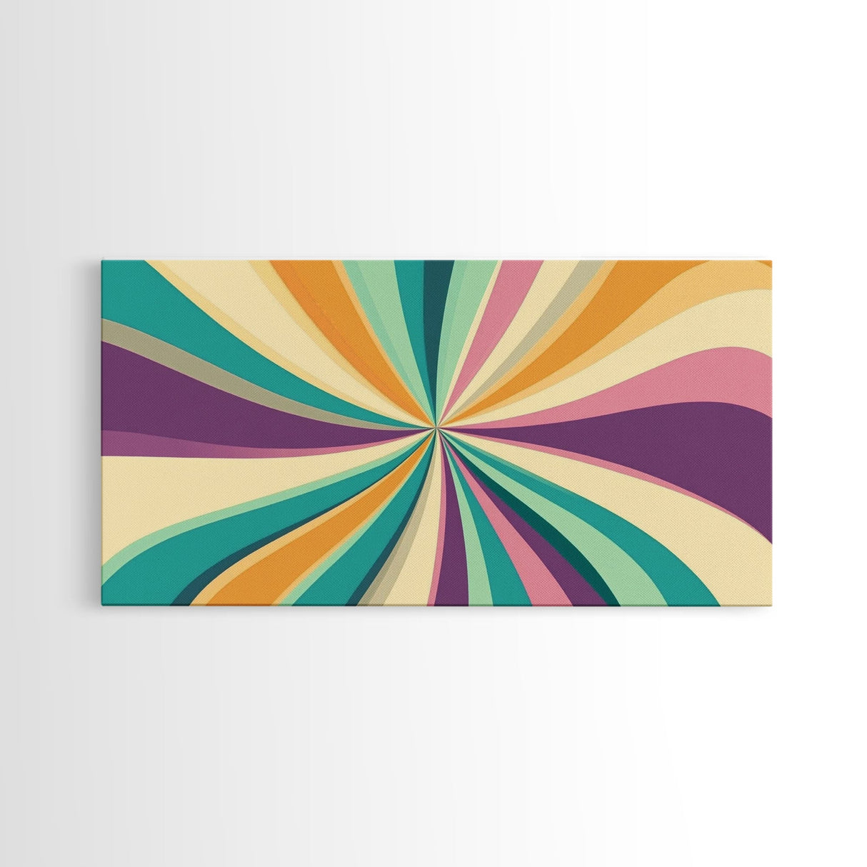 MCM Mid Century Modern Abstract Wall Art Canvas Print, Wall Decor, Wall Art, Modern Retro Canvas Print, Geometric Wall Art