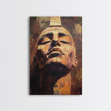 Ozymandias Painting Canvas Print, Ozymandias Wall Art, Ozymandias Print, Framed Canvas, Eclectic Home Decor