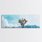 Joshua Tree Painting Print, Canvas Print, California Wall Art, California Painting, California Desert Wall Art, Landscape Paint of Joshua Tree