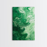 Abstract Sage Green Canvas Print, Modern Wall Art, Minimalist Home Decor, Wabi Sabi Wall Art, Farmhouse Living Room Decor