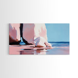 Archway Rocks, Coastal Beauty, Canvas Print, Minimalist Seascape, Natural Landscape, Large Wall Art, Ocean Home Decor, Living Room