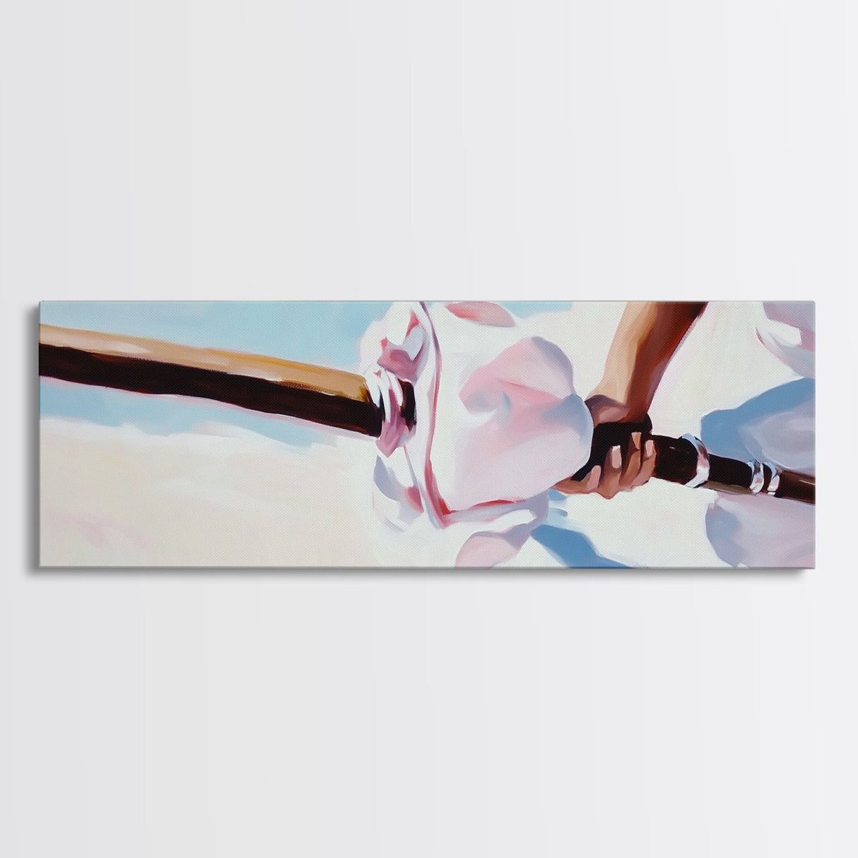 Coastal Serenity, Beach House Decor, Minimalist Ocean Art, Tranquil Seascape, Framed Canvas Print, Nautical Wall Art, Living Room Art