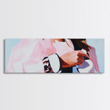 Fashion, Chic, Woman, Canvas Print, Modern Wall Art, Minimalist Decor, Boho Aesthetic, Feminine Artwork, Bedroom or Dressing Room Decor