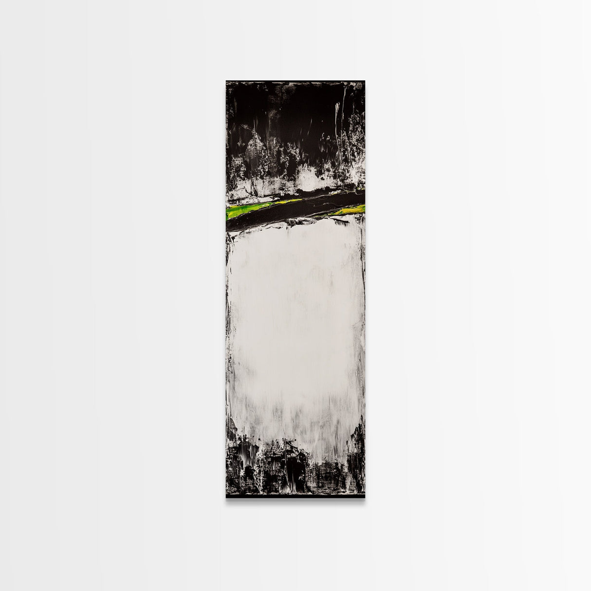 Abstract, Minimalist, Canvas Print, Black and White Wall Art, Contemporary Painting, Office Wall Decor, Monochrome Art, Living Room Art