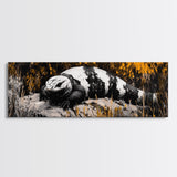 Gila Monster, Desert Reptile, Wildlife Art, Canvas Print, Nature Lover Gift, Rustic Wall Decor, Southwestern Art, Home Office Wall Art