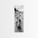 Driftwood, Nature Path, Earthy Decor, Rustic Home Style, Framed Canvas Print, Living Room Wall Art, Natural Landscape Photography