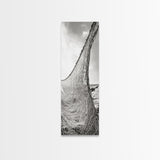 Fishing Net, Coastal Weave, Nautical Wall, Canvas Print, Seaside wall decor, Rustic marine art, Neutral tones, Beach house living room piece