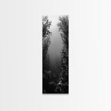 Kelp Forest, Underwater Light, Ocean Depths, Canvas Print, Bathroom Wall Art, Marine Inspired Decor, Nature Photography, Minimalist Style