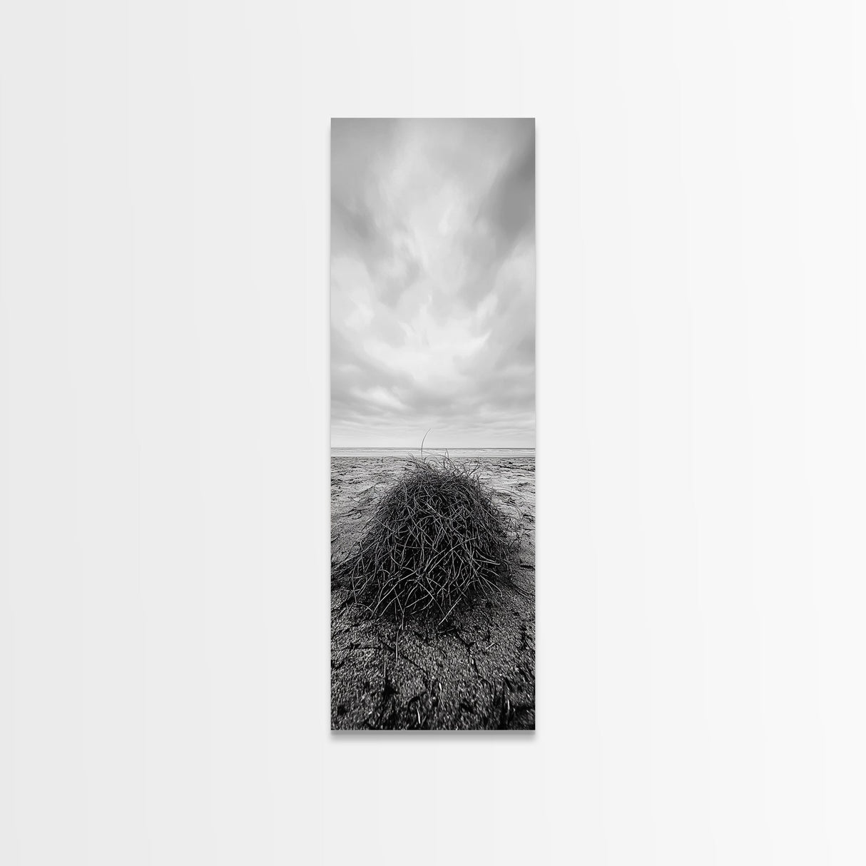 Drift Bundle, Desert Shore, Coastal Minimal, Framed Canvas Print, Moody Beach Photography, Boho Wall Decor, Autumn Entryway Art