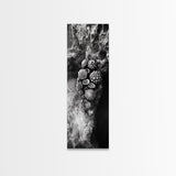 Tide Pool Life, Sea Creatures, Textured Nature, Ocean Details, Shell Art, Framed Canvas Print, Bathroom Wall Art, Coastal Boho Vibes