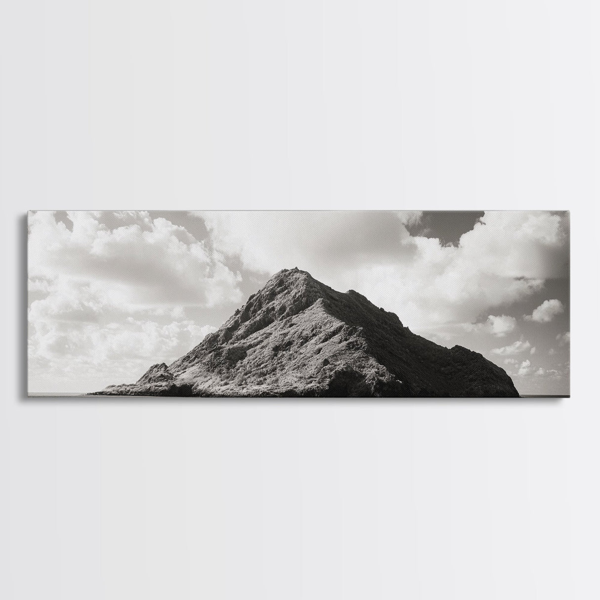 Tropical Island, Seascape Photography, Coastal Wall Art, Framed Canvas Print, Ocean Print, Minimalist Bedroom Art, Beach House Decor