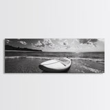 Paddle Board, Ocean Adventure, Summer Surf, Sparkling Sea, Canvas Print, Coastal Living Room Wall Art, Beach House Photography