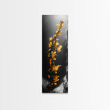 Ocean Kelp Art, Golden Seaweed, Deep Sea Beauty, Underwater Light, Canvas Print, Bathroom Wall Art, Nautical Decor, Moody Coastal Style