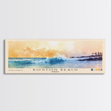 Boston Beach, Jamaica Watercolor Beach Print, Vacation Gift, Jamaica Wall Art, Beach Painting, Beach Decor, Beach Painting