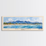 Gili Islands, Indonesia Watercolor Beach Print, Vacation Gift, Indonesia Wall Art, Beach Painting, Beach Decor, Beach Painting