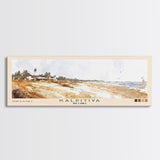 Kalpitiya, Sri Lanka Watercolor Beach Print, Vacation Gift, Sri Lanka Wall Art, Beach Painting, Beach Decor, Beach Painting