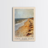 Coast Guard Beach, Massachusetts Watercolor Beach Print, Vacation Gift, Massachusetts Wall Art, Beach Painting, Beach Decor, Beach Painting